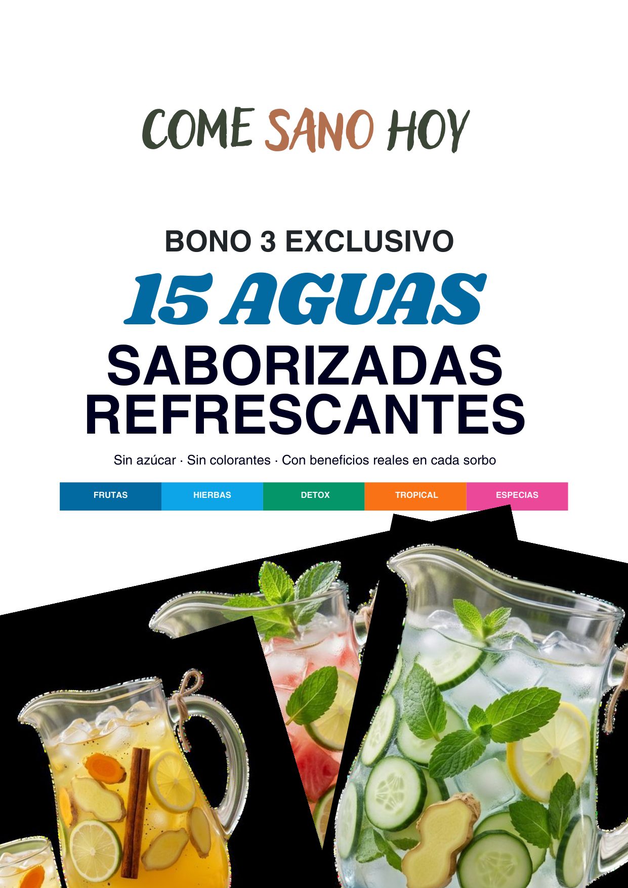 Bono: 15 Aguas Saborizadas